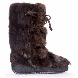 Regina mens beaver fur boots.