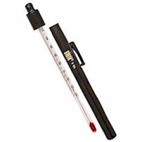 Swix snow thermometer helps you choose the right wax for your skis before the race.