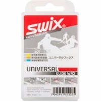 Keep skis and snowboards easy to turn with universal wax.